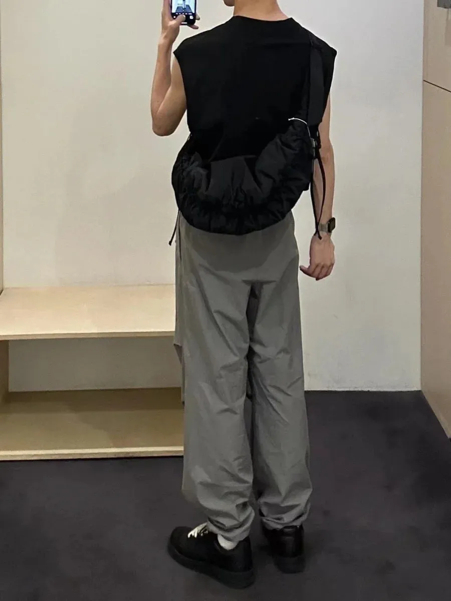 UAKISS  -  New Simple and Casual Solid Color Nylon Large Capacity Women's Dumpling Bag Shoulder Bag for Travel and Commuting