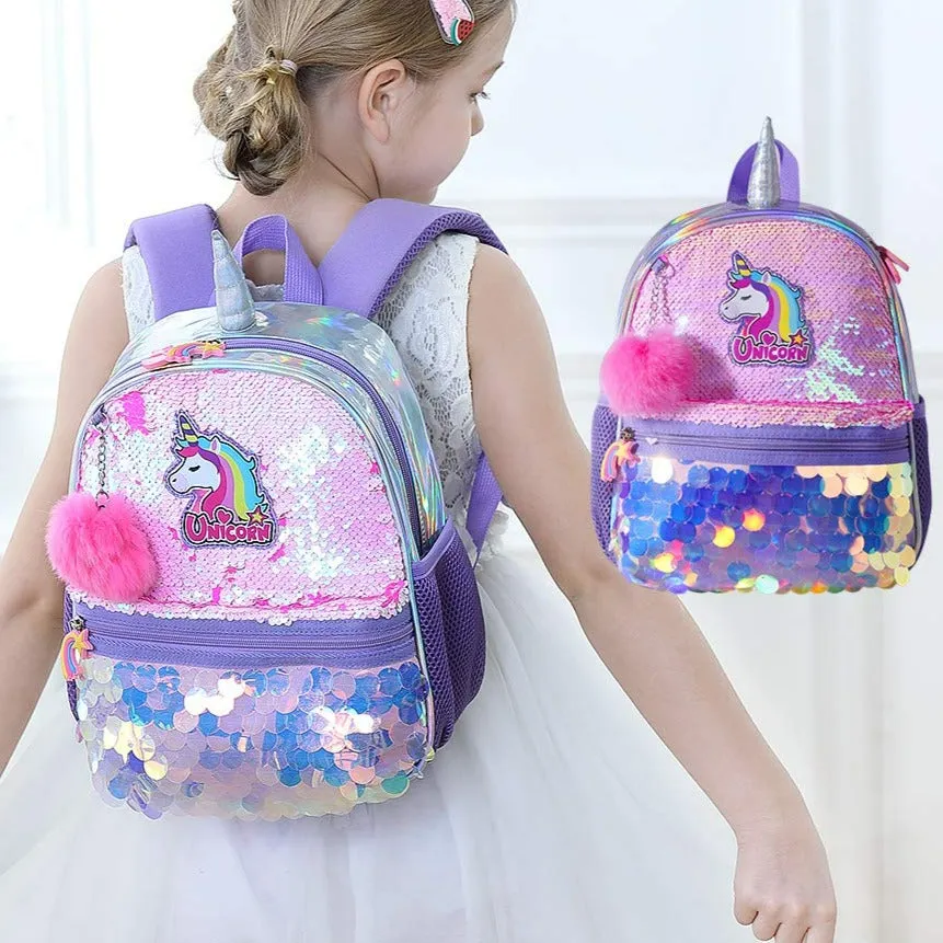 Unicorn Sparkle Backpack - Pink