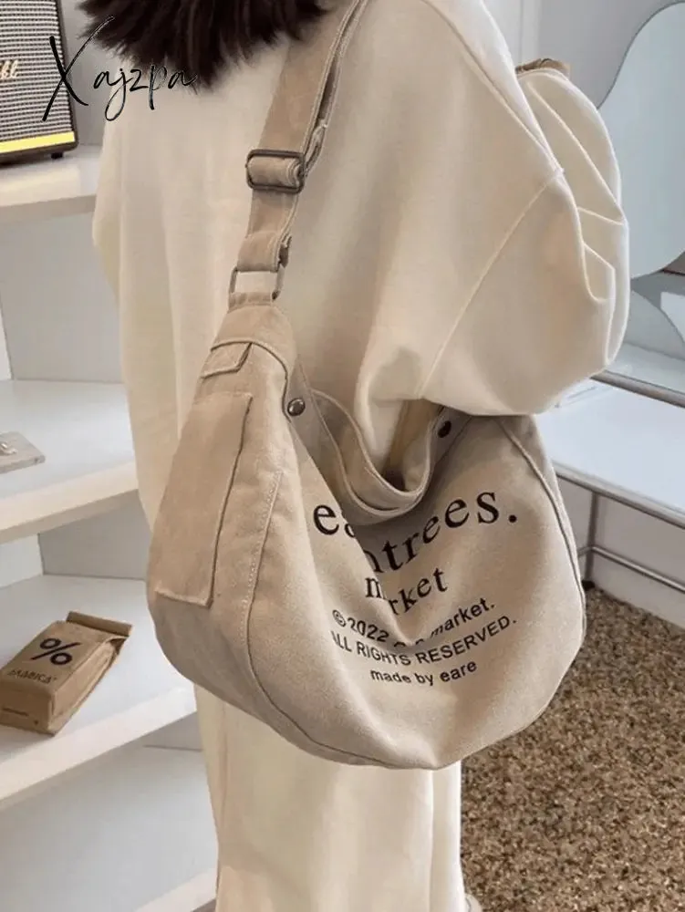 Vintage Logo Graphic Crossbody Bag