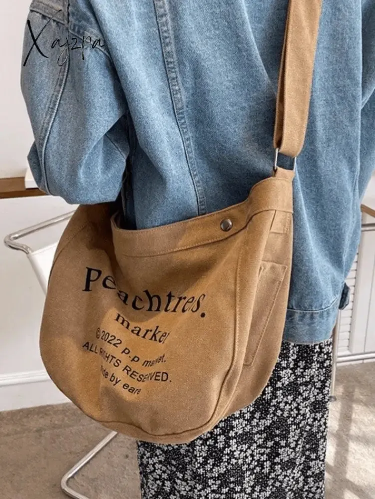 Vintage Logo Graphic Crossbody Bag