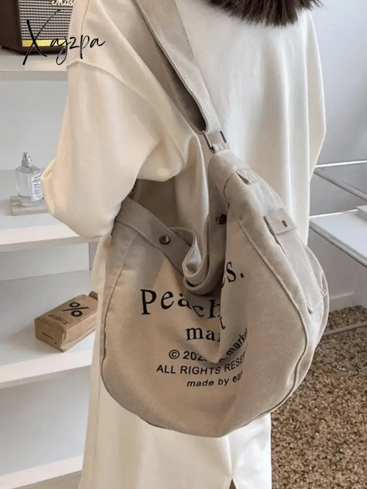 Vintage Logo Graphic Crossbody Bag