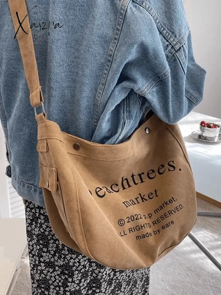 Vintage Logo Graphic Crossbody Bag