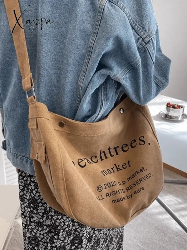 Vintage Logo Graphic Crossbody Bag