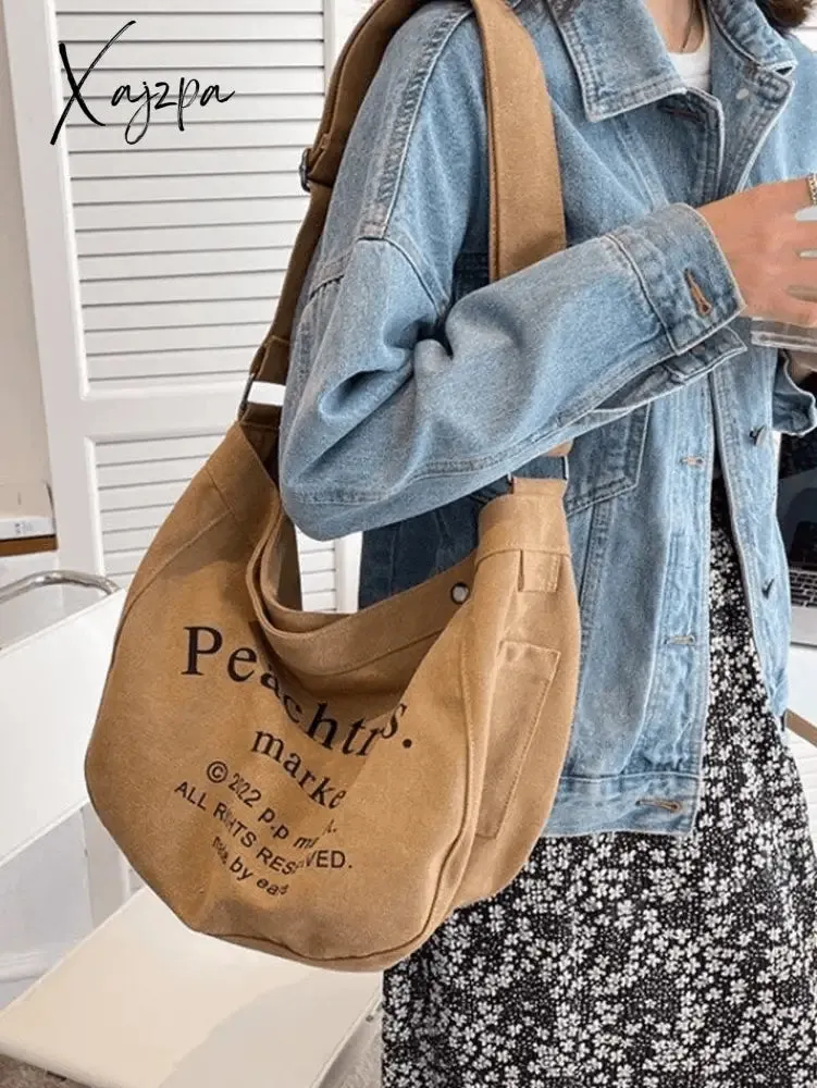 Vintage Logo Graphic Crossbody Bag