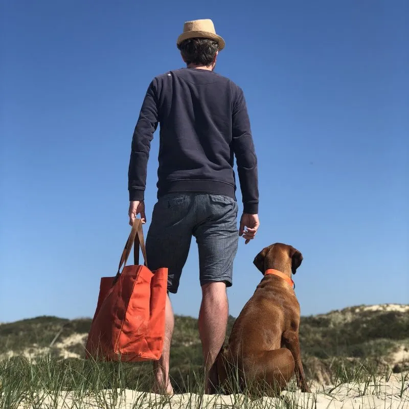 Waxed Canvas Tote Bag